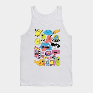 I Love Monsters Tank Top